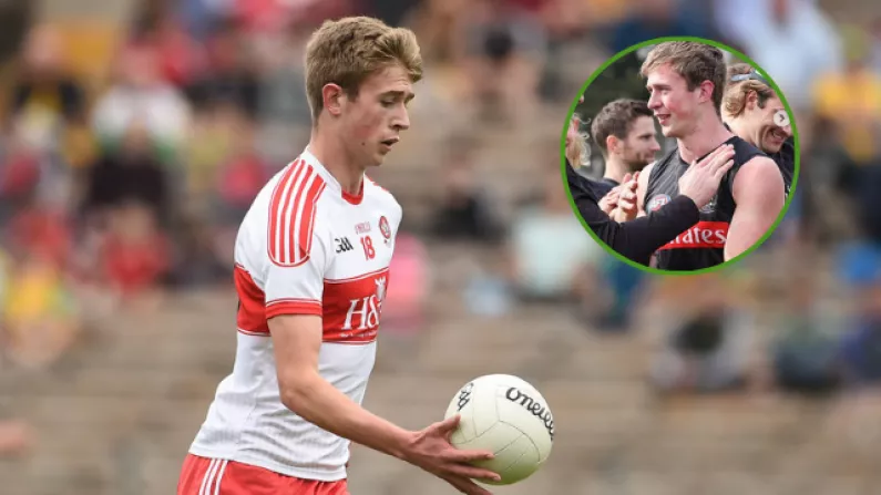 WATCH: Derry's Anton Tohill Gets Emotional AFL First-Team Call Up