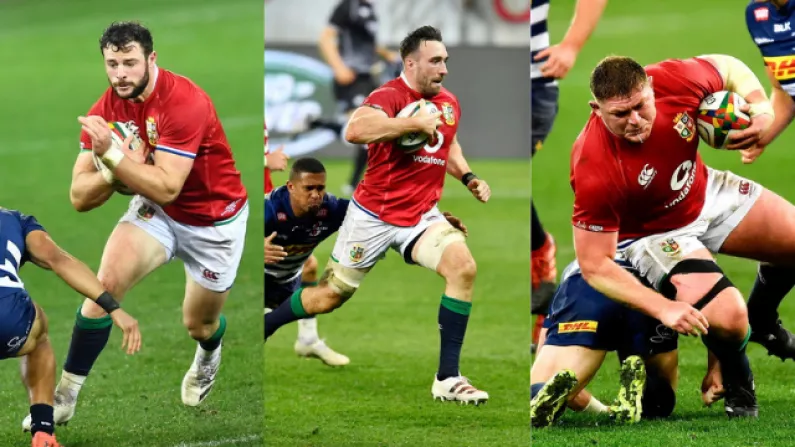 Three Irish Players Set To Start First Lions Test Against South Africa