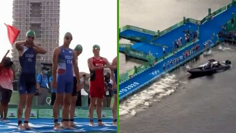 Watch: Speed Boat Wreaks Havoc At Start Of Olympic Triathlon