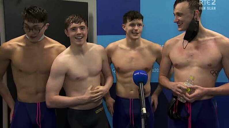 Irish Swimming Relay Team's Olympic Interview Should Make Nation Smile