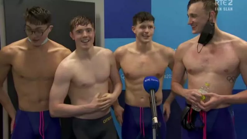 Irish Swimming Relay Team's Olympic Interview Should Make Nation Smile