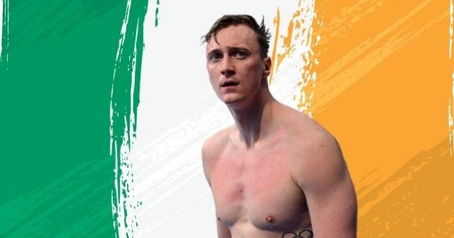 Shane Ryan set a new Irish 100m butterfly senior record at the Olympic Game...