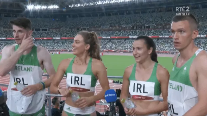Irish Mixed 4x400 Relay Team Could Not Believe They Had Reached An Olympic Final
