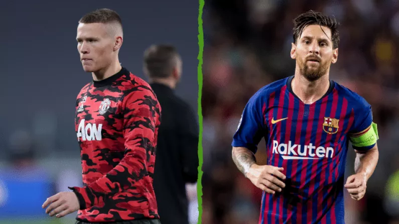 Scott McTominay Almost Missed Out On Messi's Shirt Due To Case Of Mistaken Identity