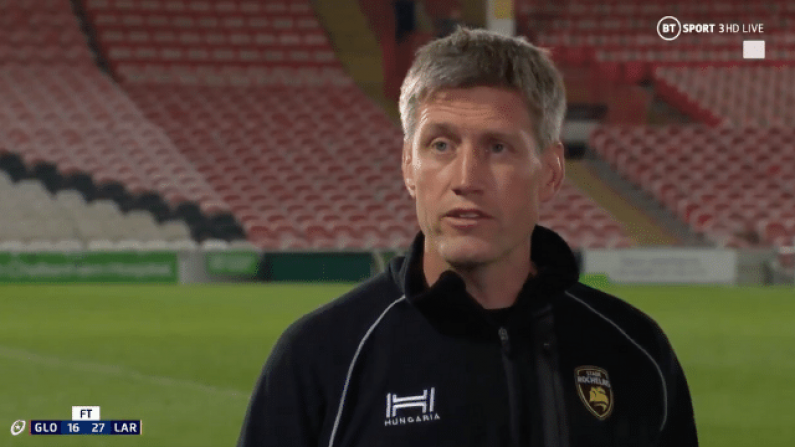 The Internet Is In Awe Of Ronan O'Gara After This Interview