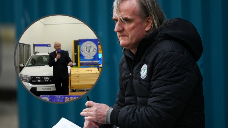 Watch: Sligo Rovers Crash The Party At Finn Harps Fundraising Draw