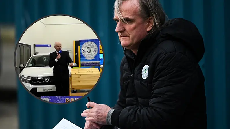 Watch: Sligo Rovers Crash The Party At Finn Harps Fundraising Draw