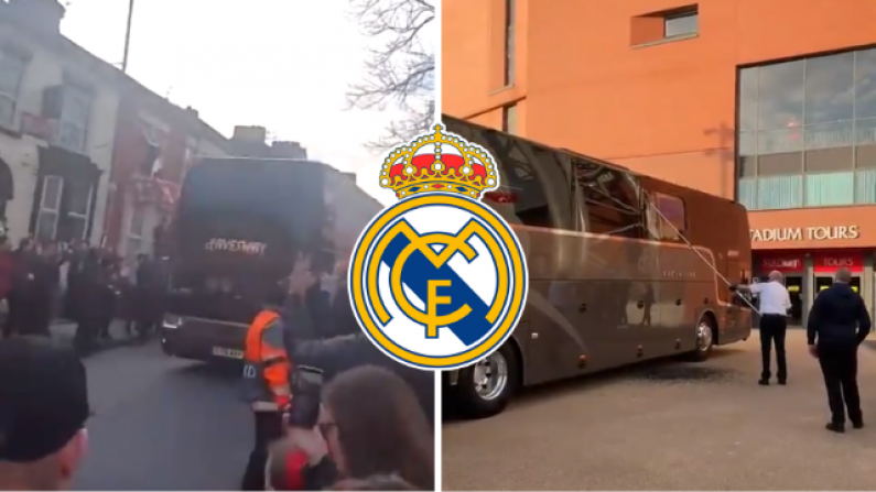 Real Madrid Bus Attacked Before Liverpool Champions League Tie