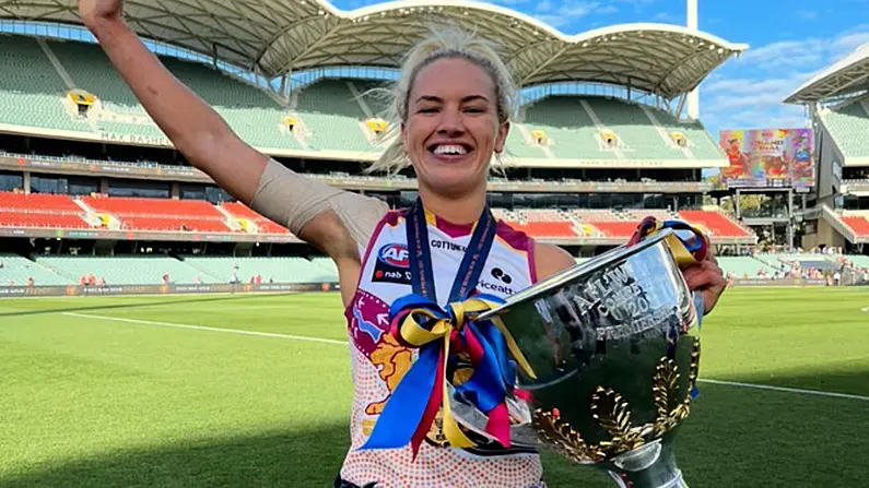 O'Dwyer Becomes Second Irish Woman To Lift AFLW Championship