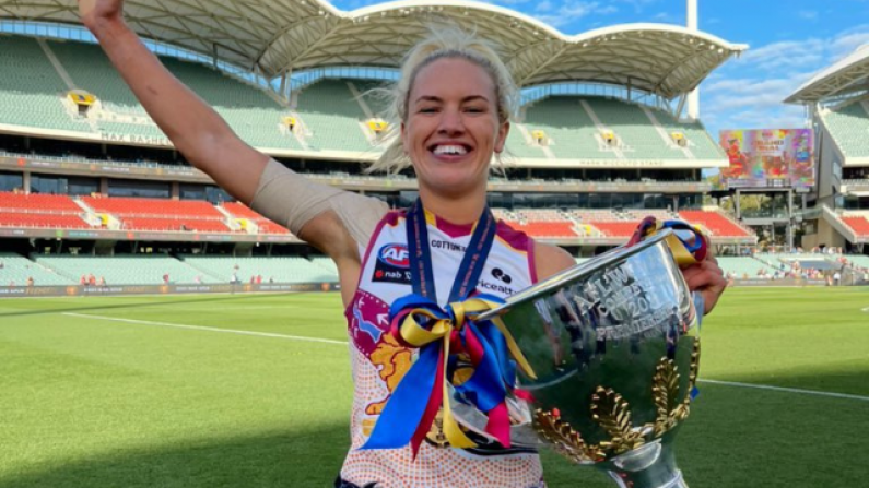 O'Dwyer Becomes Second Irish Woman To Lift AFLW Championship
