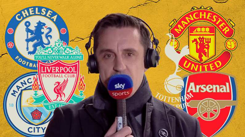 Every Football Fan Will Love Gary Neville's Teardown Of European Super League