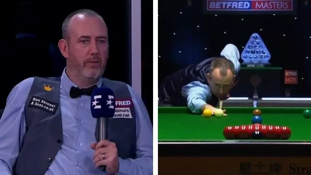 mark williams ban snooker shot