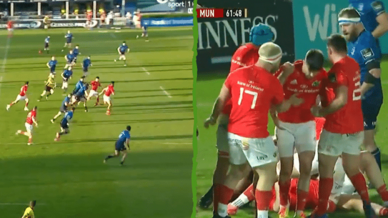 Two Stunning Team Tries Help Munster End Unwanted Leinster Record