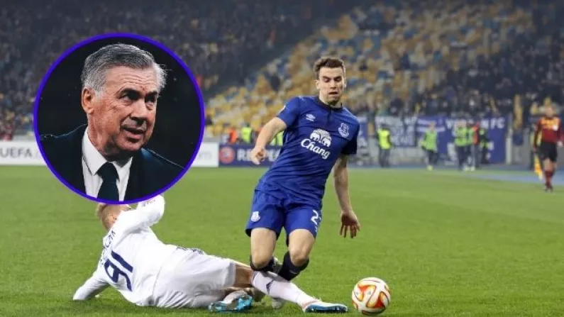 Carlo Ancelotti Says Seamus Coleman's Everton Deal Is 'Forever'