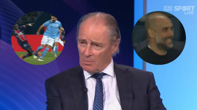 Virgin Media pundit Brian Kerr, with inserts of incidents from Wednesday's Champions League semi-final between PSG and Man City.