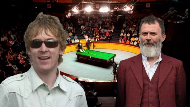 'Tommy Tiernan And I Were Completely Bananas For Snooker In Secondary School'
