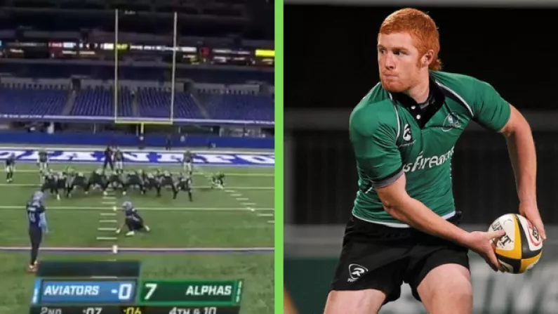 Ex-Connacht Player Takes Another Step Towards Achieving NFL Dream