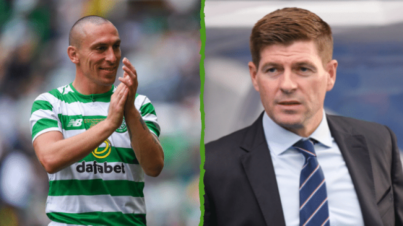 Scott Brown Aims Cheeky Dig At Rangers After 'Invincible' Season