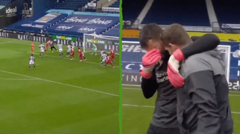 Watch: Emotional Scenes As Alisson Becker Nets Stunning Late Winner For Liverpool