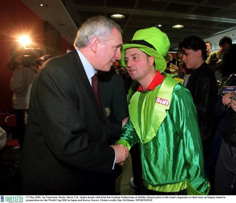 ireland world cup 2002 roy keane bertie ahern mick mccarthy