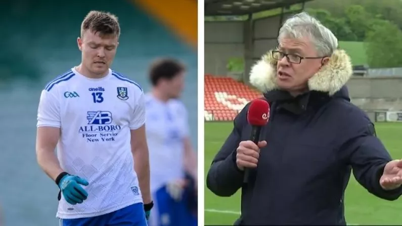 Conor McCarthy's Lack Of Post-Match Interview Glee Irks Joe Brolly