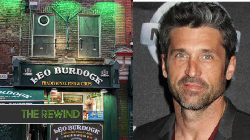 Patrick Dempsey Blown Away By Greatness Of Leo Burdock's