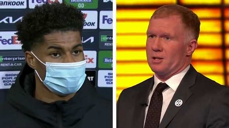 Scholes Questions Rashford Statement After Europa League Final Defeat