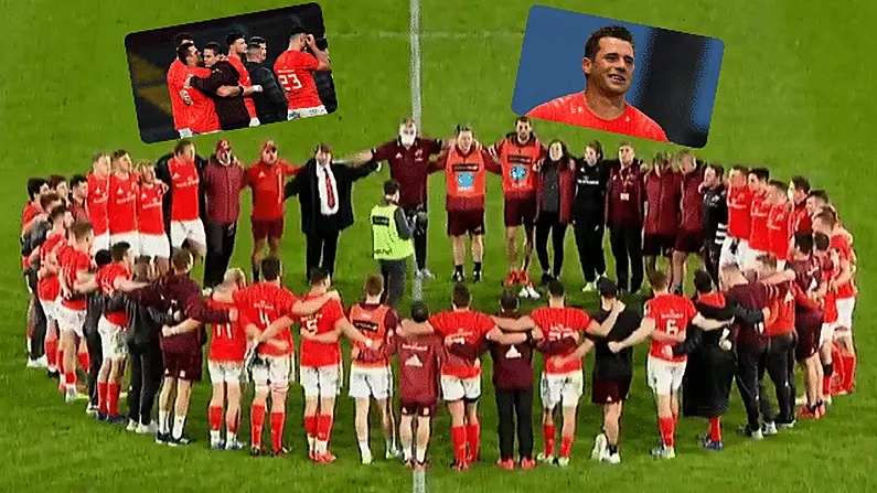 Munster Players And Staff Bid Emotional Farewell To Stander, O'Donnell & Cronin