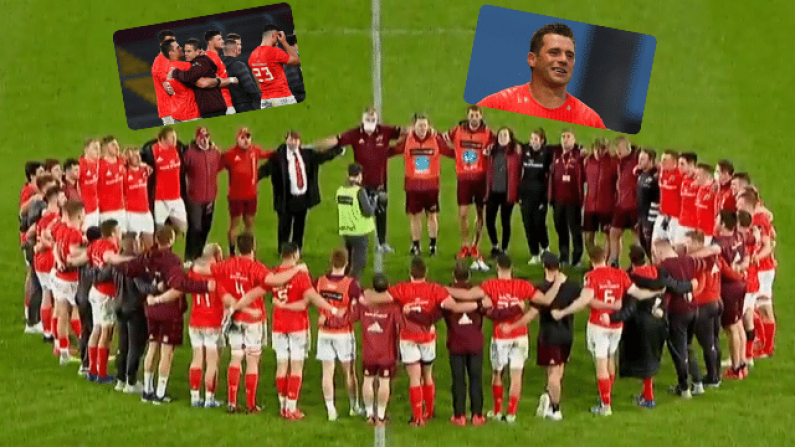 Munster Players And Staff Bid Emotional Farewell To Stander, O'Donnell & Cronin