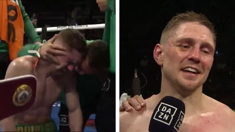 Jason Quigley Hugely Emotional After Massive Win In Las Vegas