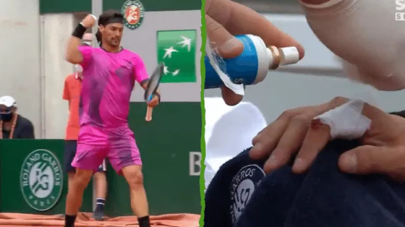Italian Player Requires Medical Attention After Angry Outburst At French Open