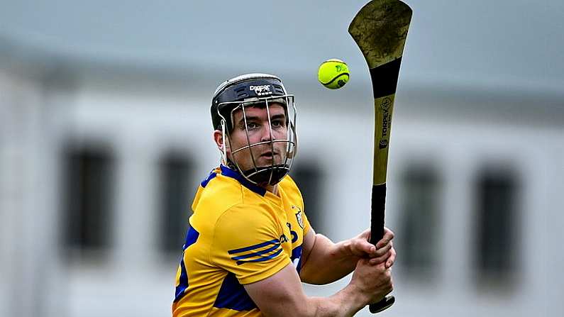 5 June 2021; Tony Kelly of Clare during the Allianz Hurling League Division 1 Group B Round 4 match between Dublin and Clare at Parnell Park in Dublin. Photo by Piaras O Midheach/Sportsfile