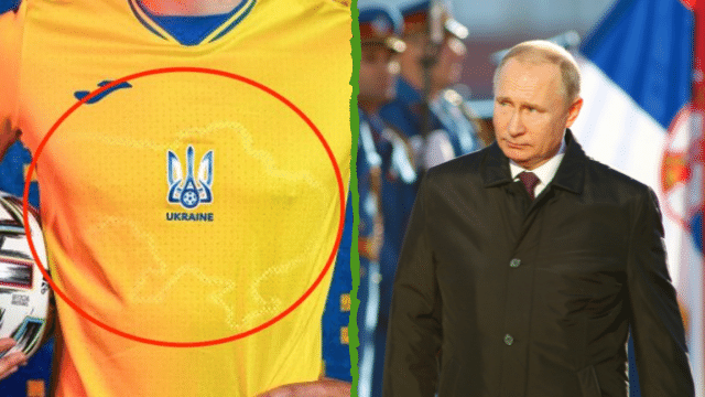 Ukraines Euro 2020 Kit Design Has Really Pissed Off The Russians 
