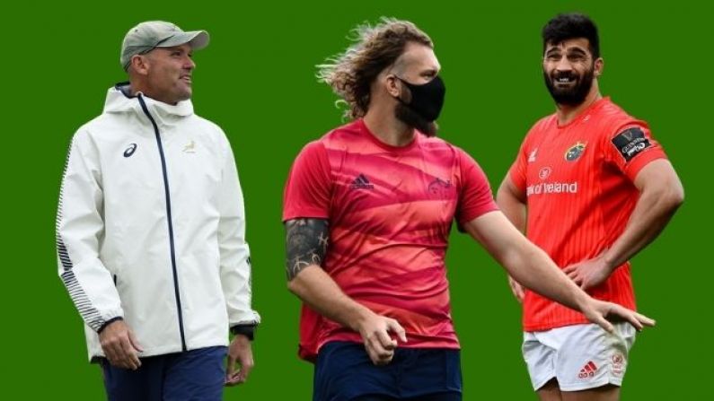 South Africa Head Coach Has Sympathy For Munster Firepit Four
