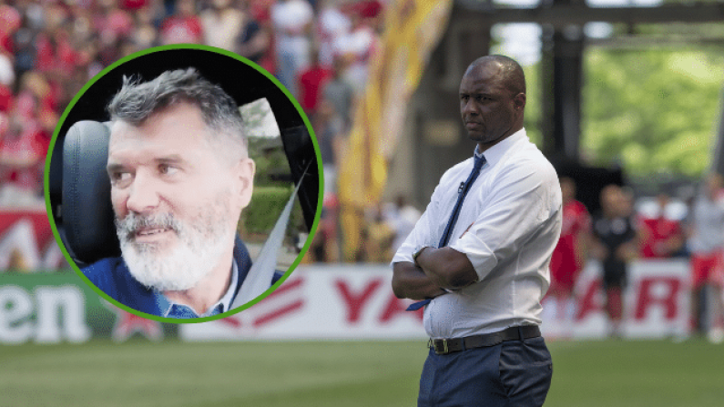 Watch: Roy Keane's Dig At Old Foe Patrick Vieira Ahead Of Reunion Is Incredible