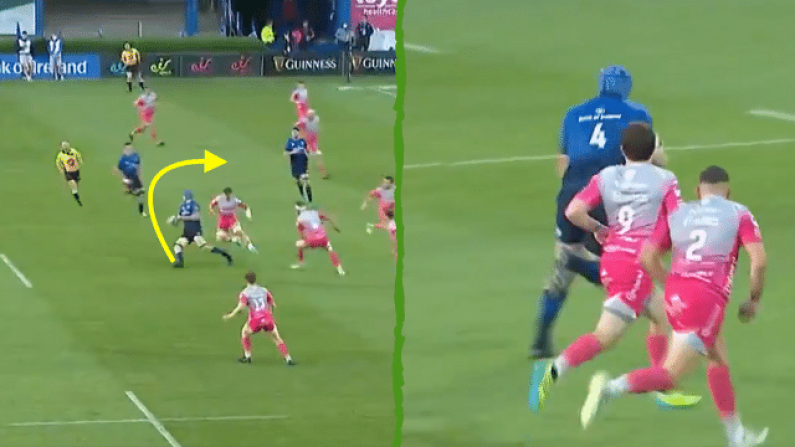 Watch: Ryan Baird Scores The Maddest Second Row Try You're Likely To See