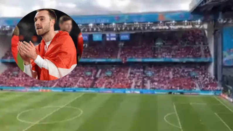 Denmark And Finland Supporters Joined In Incredibly Moving Christian Eriksen Chant