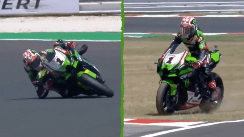 Watch: Antrim Man Pulls Off Miracle Recovery To Avoid Crash At Misano