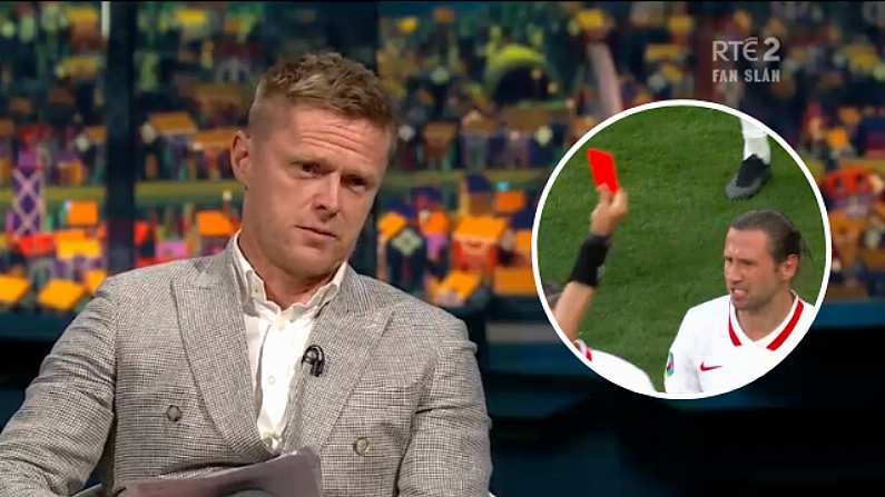 Damien Duff Calls For Changes To VAR After Poland Red Card