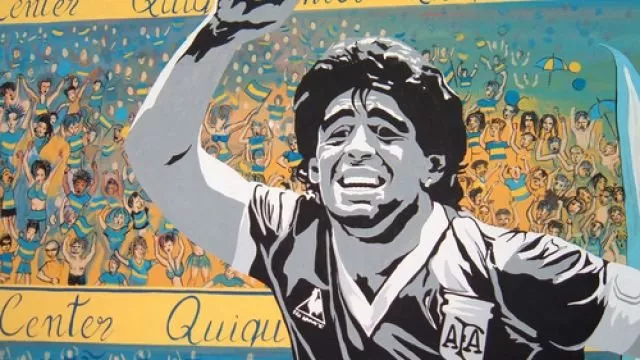 Maradona tribute