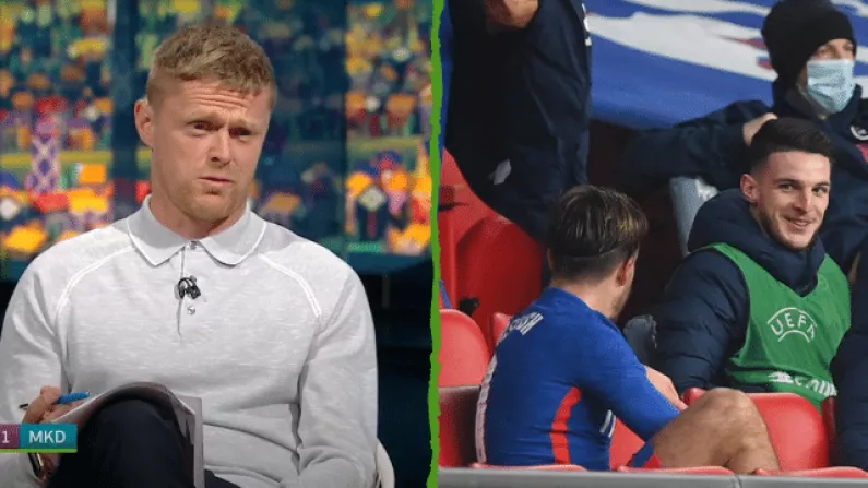 Watch: Damien Duff Serves Up Hilarious Rice & Grealish Quip Before Scotland Clash