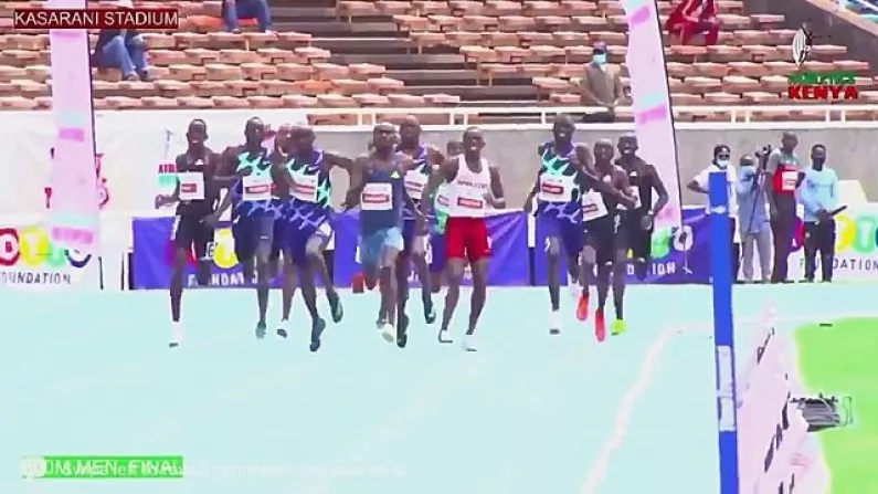 The Men's 800m At Kenya's Olympic Trials Was Wild