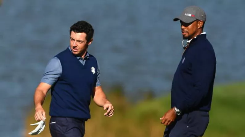 A 13-Year-Old Rory McIlroy Had Chance To Nick Tiger Woods' Glove