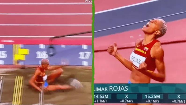 Watch: Yulimar Rojas Goes Nuts After Smashing Triple Jump World Record