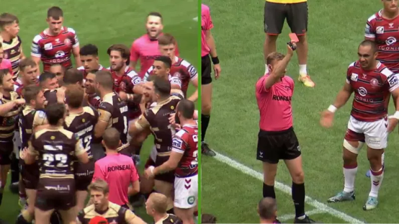 Watch: Heated Rugby League Brawl Sees Punches Flying And Two Sent Off