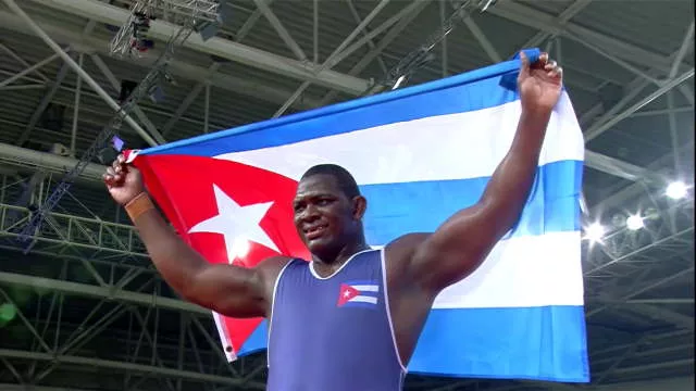 Mijain Lopez cuba greco roman wrestling tokyo 2020