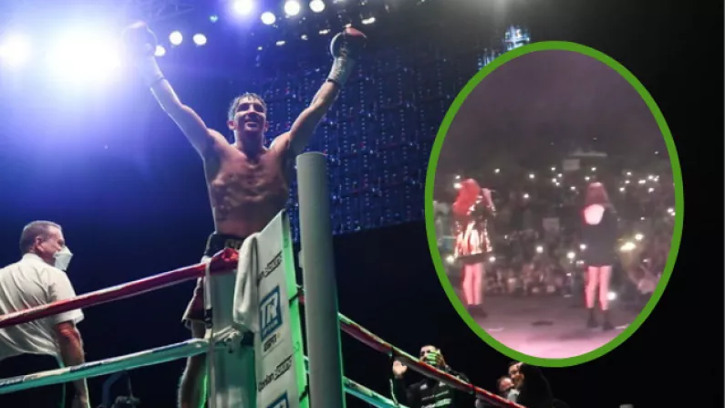 The Performance Of Grace For Michael Conlan's Walk Out Last Night Was Something Special