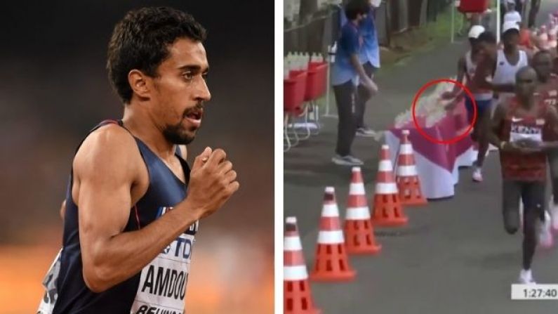 French Marathon Runner Denies Deliberately Knocking Water Bottles