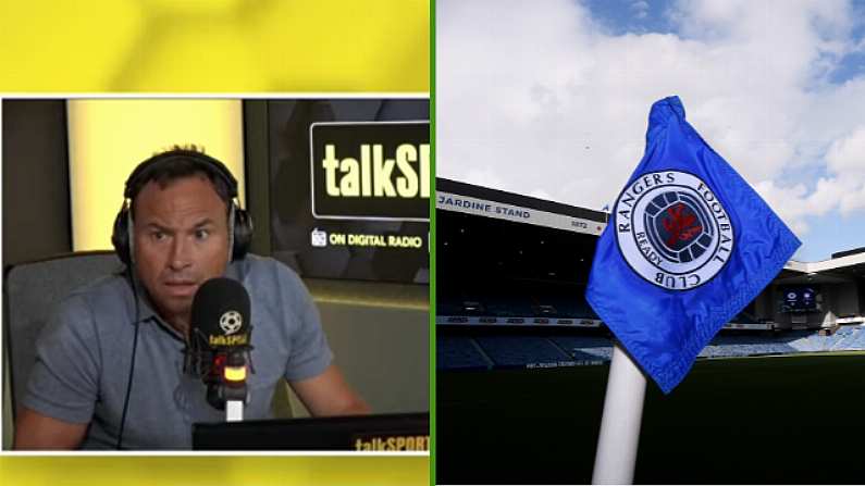 Supposed Rangers Fan Cries On Live Radio After Champions League Exit