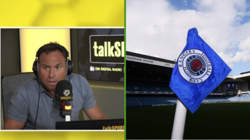 Supposed Rangers Fan Cries On Live Radio After Champions League Exit